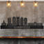 Décoration murale en bois Nashville City Skyline-411540867-411540990