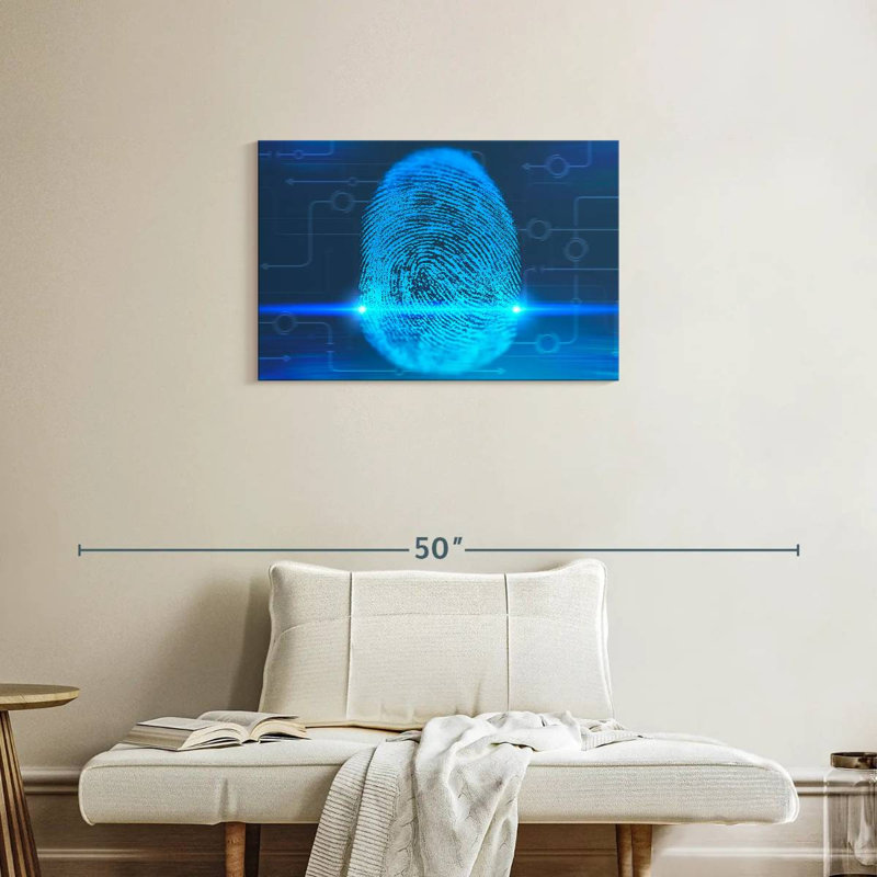 Keiri Digital Fingerprint, 20" H x 30" W