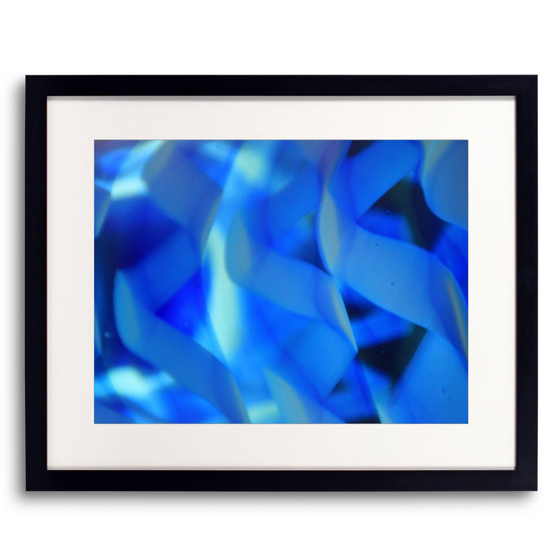 Bleu glacier par Drew Gaffney, 16" H x 20" W