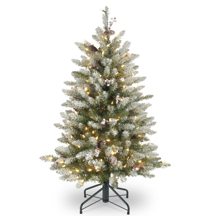 The Holiday Aisle® Dunhill Fir Tree with Clear Lights