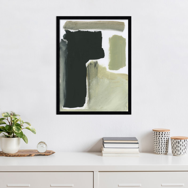 «Cleve Total» par Dan Hobday, impression sur bois encadrée, H 25 po x l 19 po, Noir