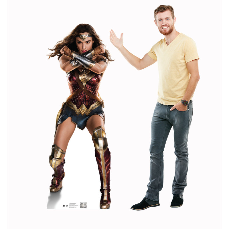 66 in. Superheroes & Villains Cardboard Standup