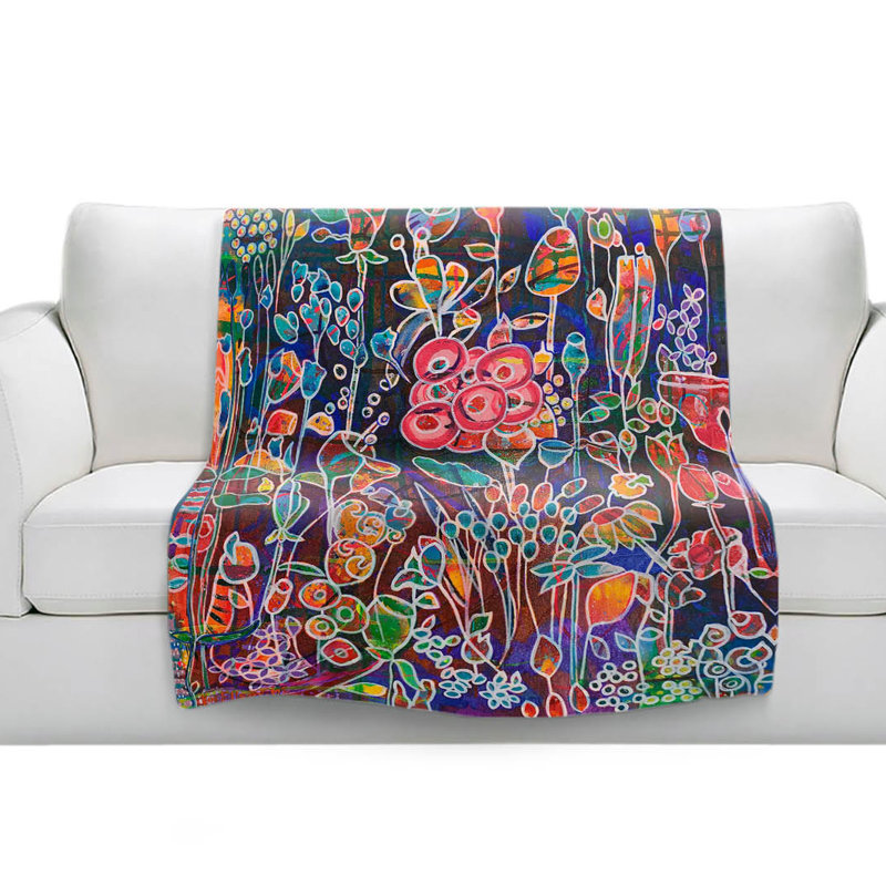 Couverture sherpa doux nuit, l 68 po x L 80 po