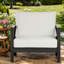 Chaises longues Comfort, ensemble moderne pour terrasse en bois d'acacia