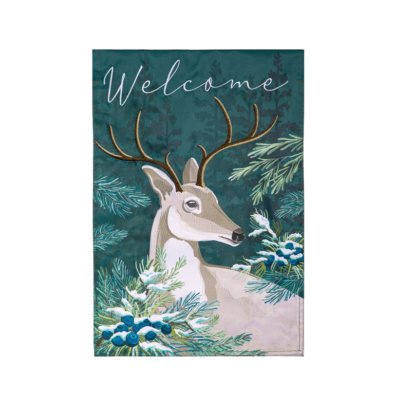 Drapeau de maison Woodland