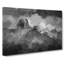 Birds Flying over the Lake District in Abstract - Wrapped Canvas-55314944