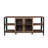 Industrial TV Stand for Living Room & Bedroom, Farmhouse 80 Inch Wood and Metal Media Console with Open Shelves-471138368