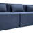 143.7" Upholstered Sofa Free-Combined Sofa Couch With 2 Chaise Lounge And 5 Back Pillows ,-1864409779