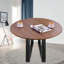 Ensemble de 2 pieds de table en acier industriel noir H 28 po x l 31/35 po x P 3,1 po VEVOR-1949277012