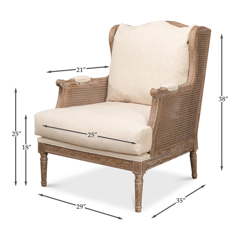 Ava Wingback Chair