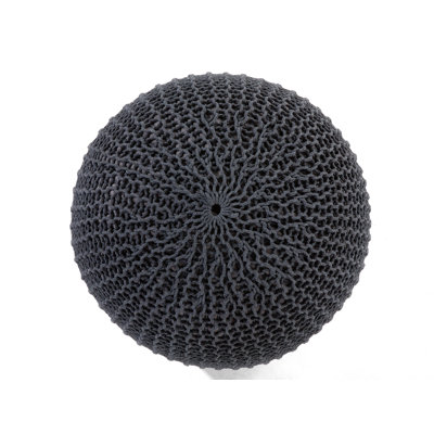 Arne 50cm Wide Round Pouf Ottoman