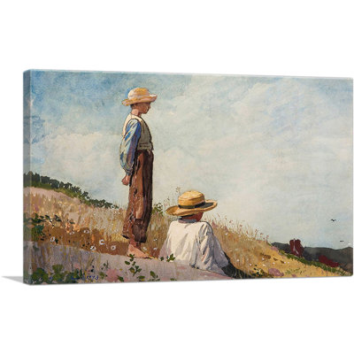 " The Blue Boy 1873 " by Winslow Homer Painting Print