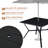 Jenesis 4 - Person Patio Dining Set with Square Table-581299343