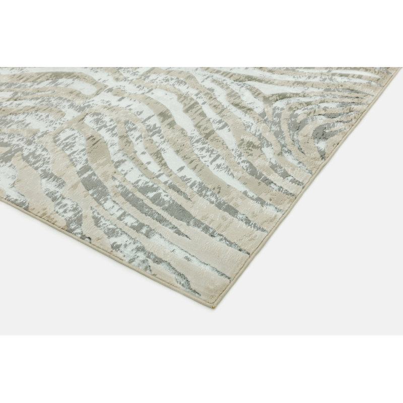 Arely Flatweave Grey Rug, Rectangle 200 x 290cm