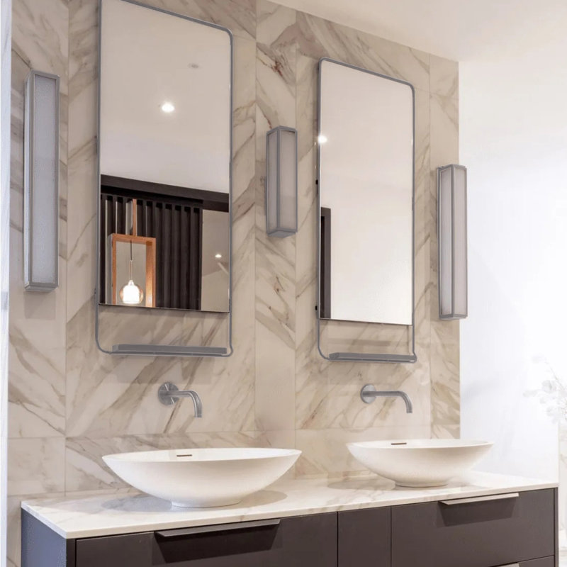  Reno Chrome Wall-Mounted Commercial Touchless Sensor Faucet – Infrared-Activated, Solid Brass, ADA Compliant