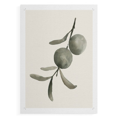 Twilight Oranges IV -Canvas Print Only - NOT FRAMED