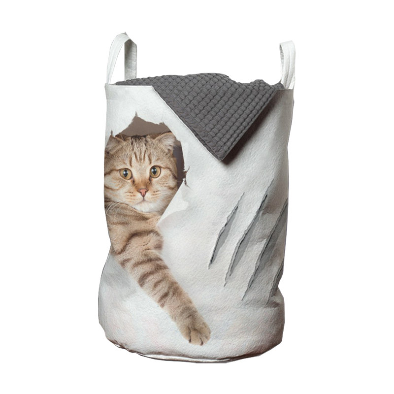 Fabric Laundry Bag with Handles