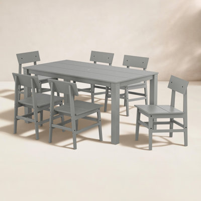 POLYWOOD® 64" Patio Dining Set