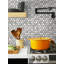 Rouleau de papier peint adhésif hexagonal 18 po x l 20,5 po Codi-Lee-932834951