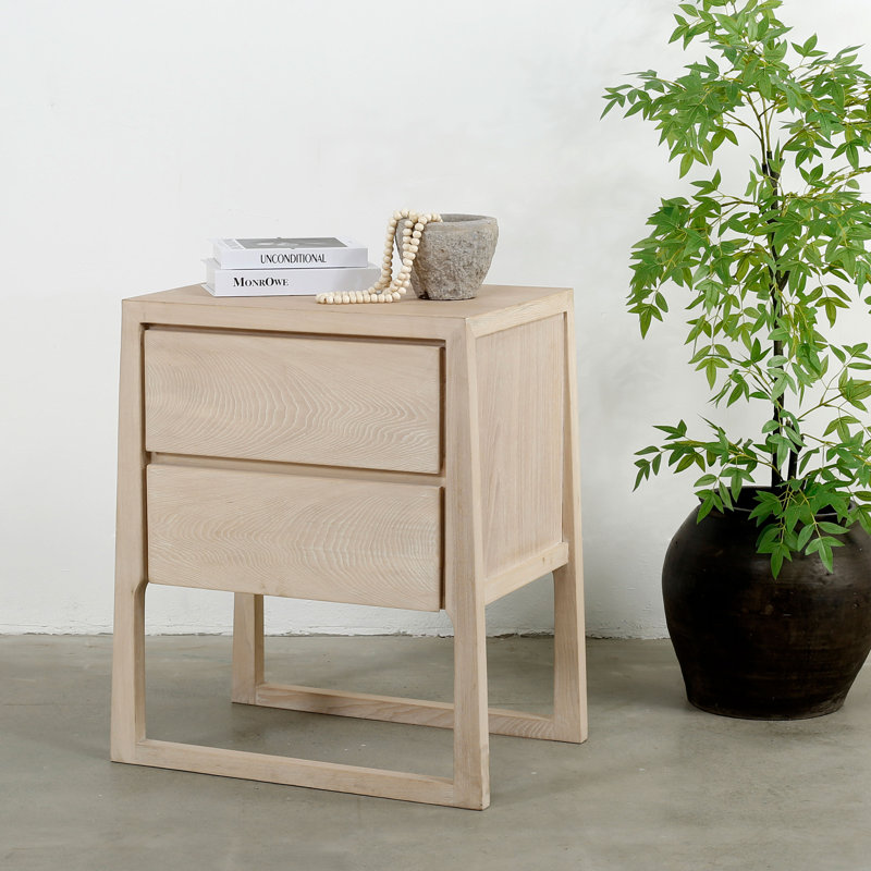 Solid Wood End Table