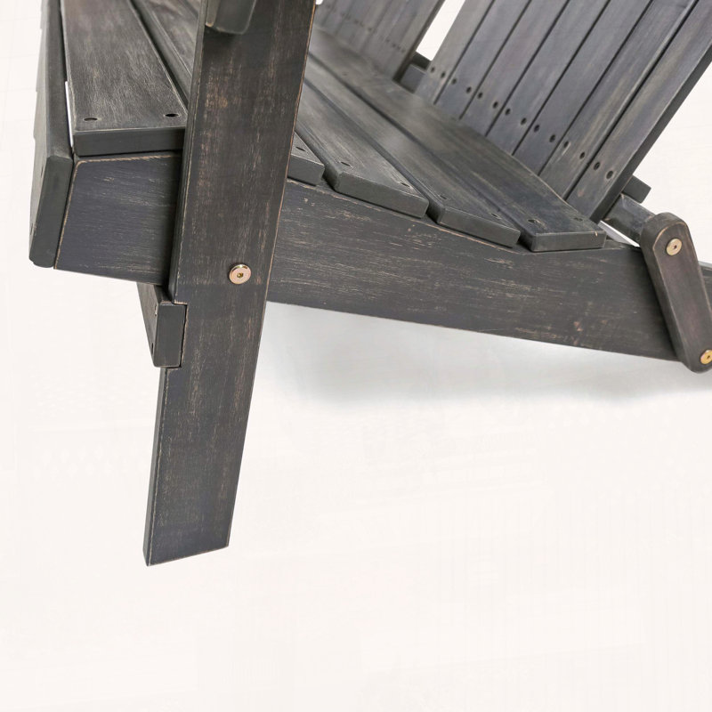 Causeuse Adirondack Classic, Gris foncé