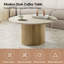 Table basse ronde en bois manufacturé Marrina-517533682