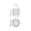 Cirio Chandelier M-478606057-478606058-478606071