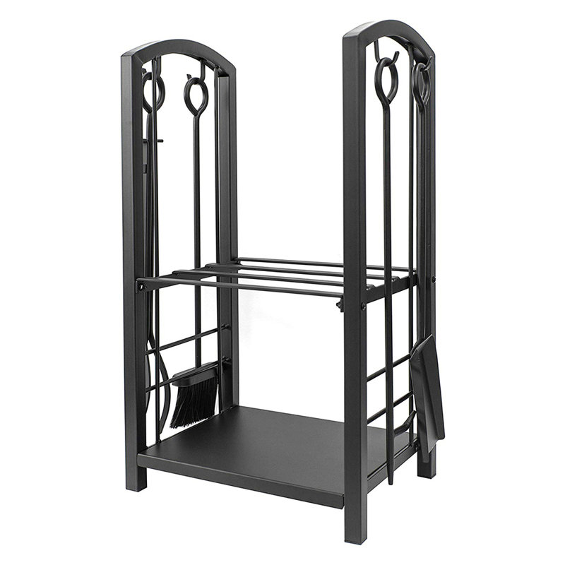 Ensemble d'outils pour foyer en fer 5 pièces