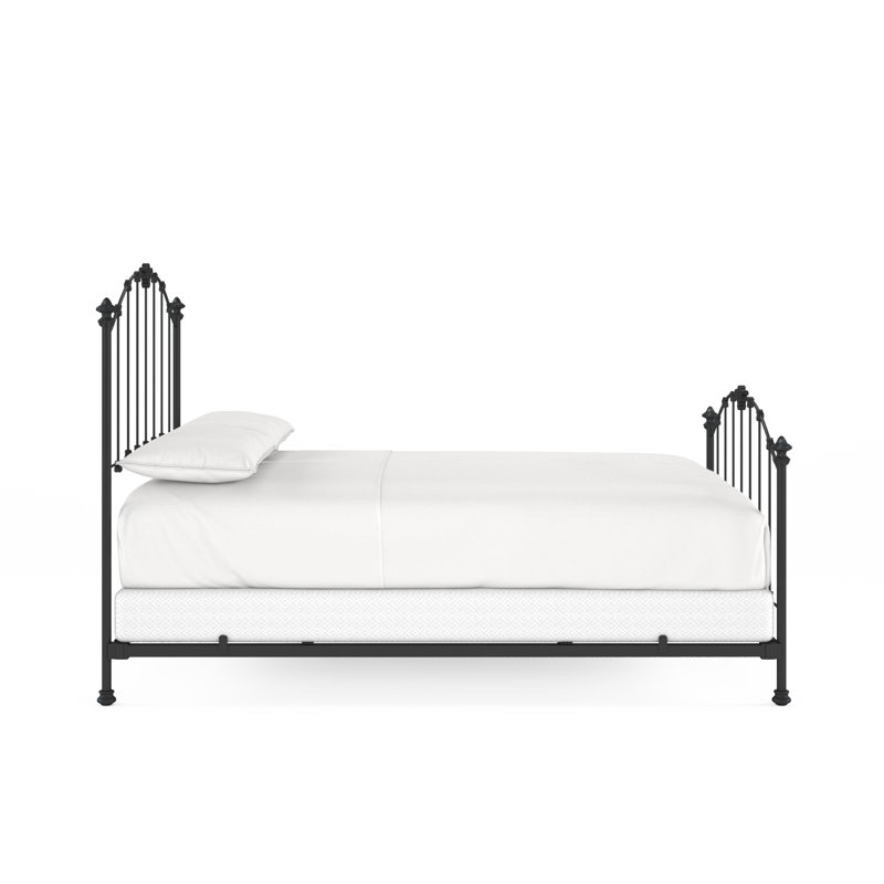 171 Country French Bed | Complete Standard, California King, Gunmetal