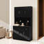 Armoire de rangement de 71 po avec comptoir pour four à micro-ondes 71 po-1879409368