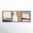 Divided " Divided By 3 In Blue " by Julia Balfour 3 - Pieces-120157153-57576531