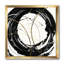 «Gold Metallic Circle», reproduction sur toile encadrée-48308482-48308485