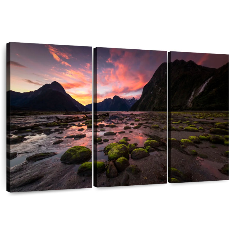 Sebbie Milford Sound At Sunrise, 28" H x 45" W
