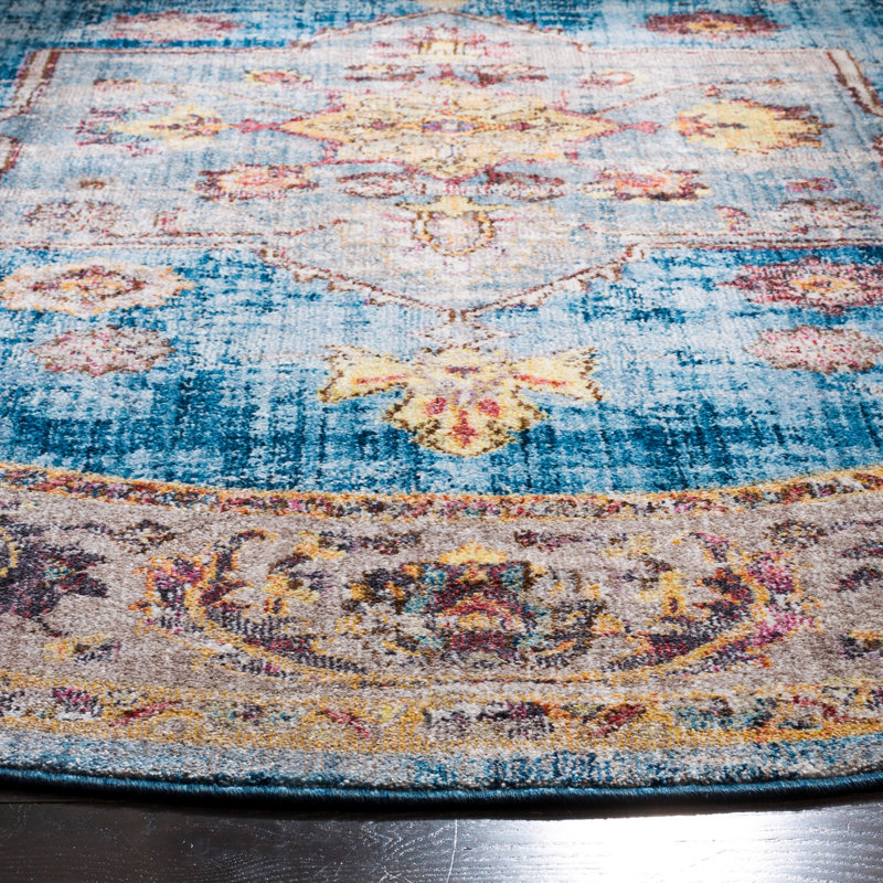 Ruwa Performance Oriental Rug, Round 7'