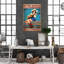 «Be a cowgirl», impression sur toile-751354654