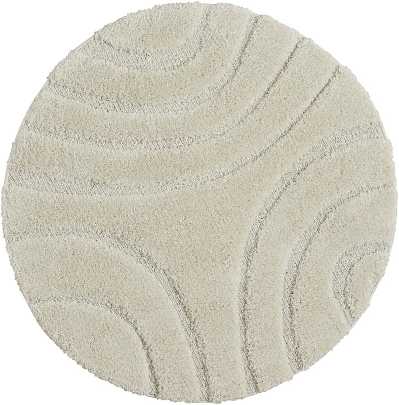 Wolfe Abstract Area Rug, Round 201cm