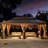 20 Ft. W x 12 Ft. D Aluminum Roof with Galvanized Steel Patio Gazebo