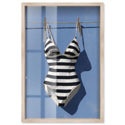 Shadowbox Decor Shape of Summer Coastal Print par Art Remedy