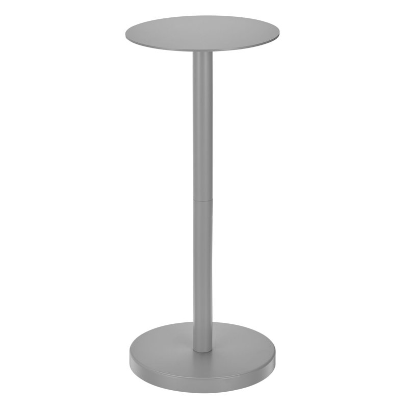 Table à boissons en acier 22 po - base lestée 9,5 po