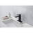 Bathroom Sink Faucet With Single Handle And Pop - Up Drain, Matte Black, Leak Proofing Drain For  Overflow , Water Aeration-124241873
