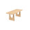 Simple Rectangular Solid Wood Dining Table