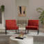 Fauteuil d'appoint en métal Ricci-384480134
