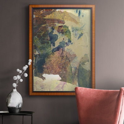 Toile encadrée de qualité supérieure Monet's Landscape II - Prêt à être accroché