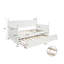 Lit de jour simple avec lit gigogne simple