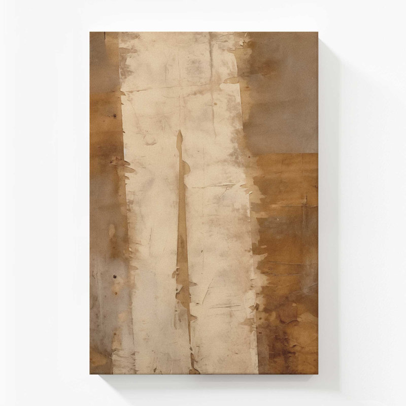 Sienna Strips I Canvas Print, Wrapped Canvas, 72" H x 48" W x 1.25" D