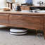 Table basse rectangulaire simple en bois massif-108989878