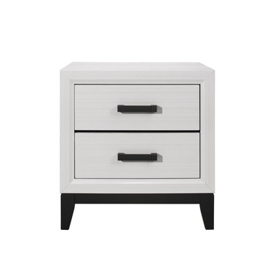 Table de chevet gris MIRAGE