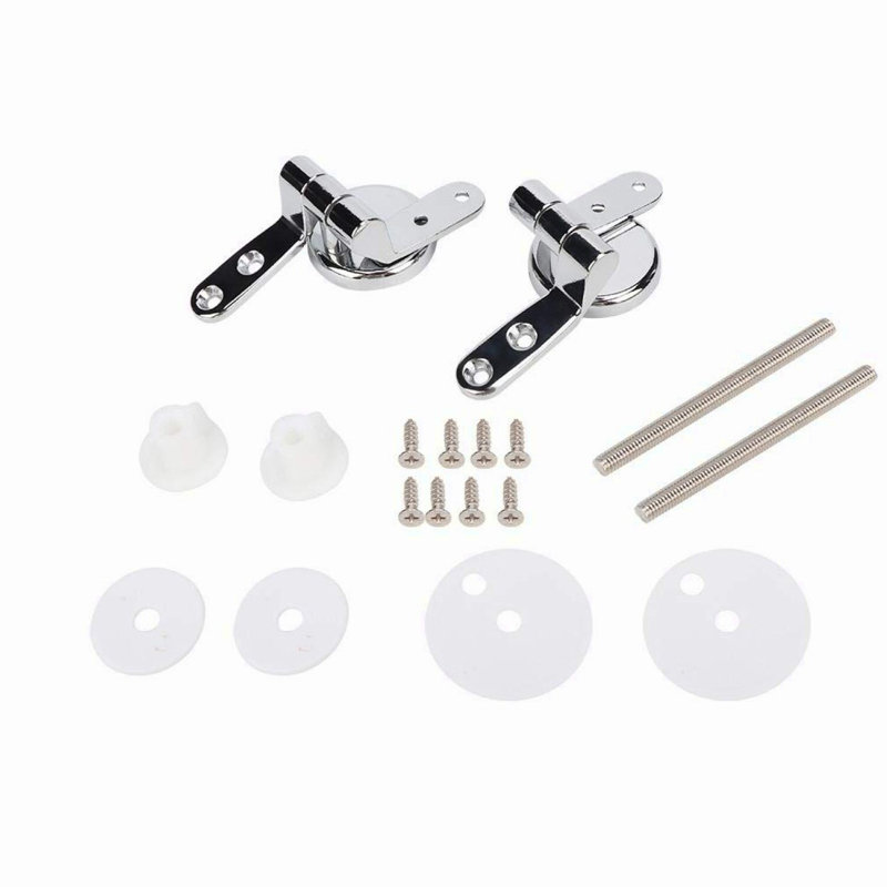 Ultimate Seat Fix Kit: Complete Hinge & Screw Set with Installation Accessories