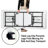 96'' Rectangular Banquet Table