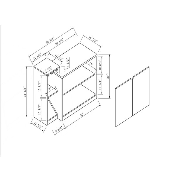 Dimensions du produit